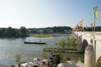 photo de la Loire et du Pont de Pierre à Tours